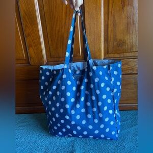 💎AUTHENTIC PRADA NYLON & LEATHER 2 WAY TOTE BAG💎 Casino Chip Print
